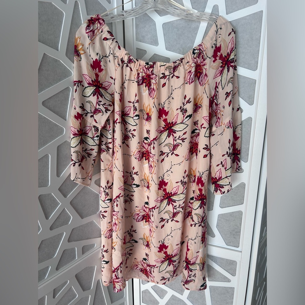 Carolina Belle Pink Floral dress